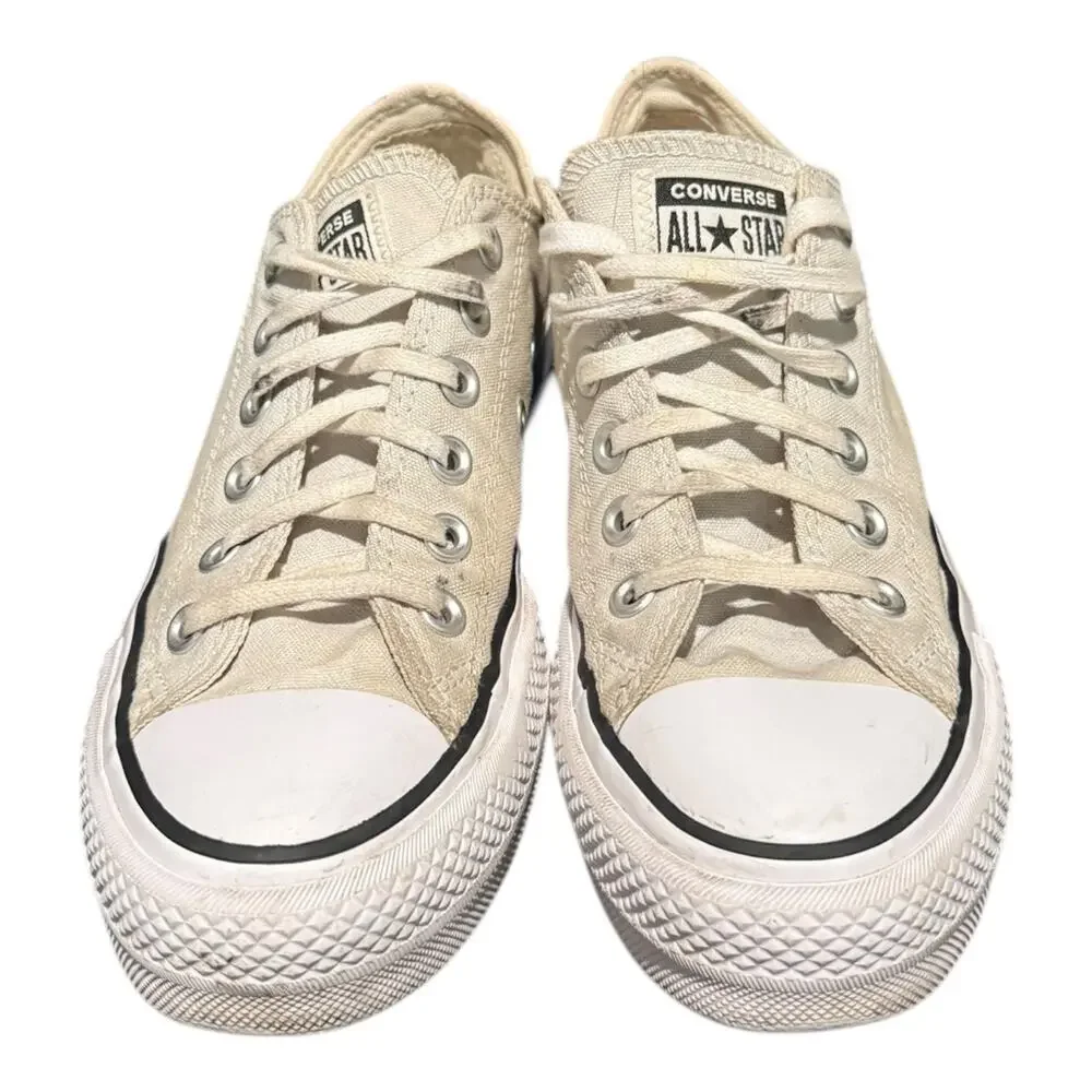 Converse Chuck Taylor Platform Women’s Size 7.5 Cream White Athletic Sneakers